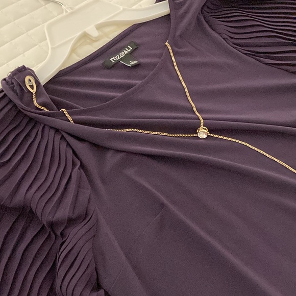 DRESS, ROZ & ALI, SIZE LARGE - Picture 8 of 11